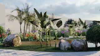 3D VISUALIZATION OF A LANDSCAPE PROJECT | CONSTRUCTION AIM