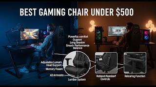 TOP 5 Best Gaming Chair Under $500 2026 | Ergonomic Gaming Chairs Under $500 For Comfort