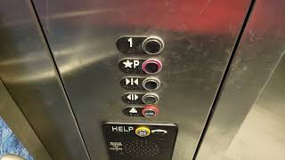 4K 2004 Thyssenkrupp Aurora Hydraulic Service Elevator Loews Theatre Alderwood Mall Lynnwood WA