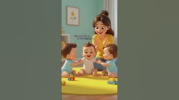 Dancing Baby Friends 💃🍼 | Fun Kids Rhyme | 3D Cartoon Song#artificialintelligenceart #poem #viral 😭🥺