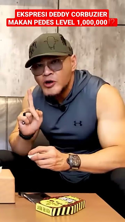 TANBOY KUN AJAK DEDDY CORBUZIER MAKAN PEDAS⁉️#shorts