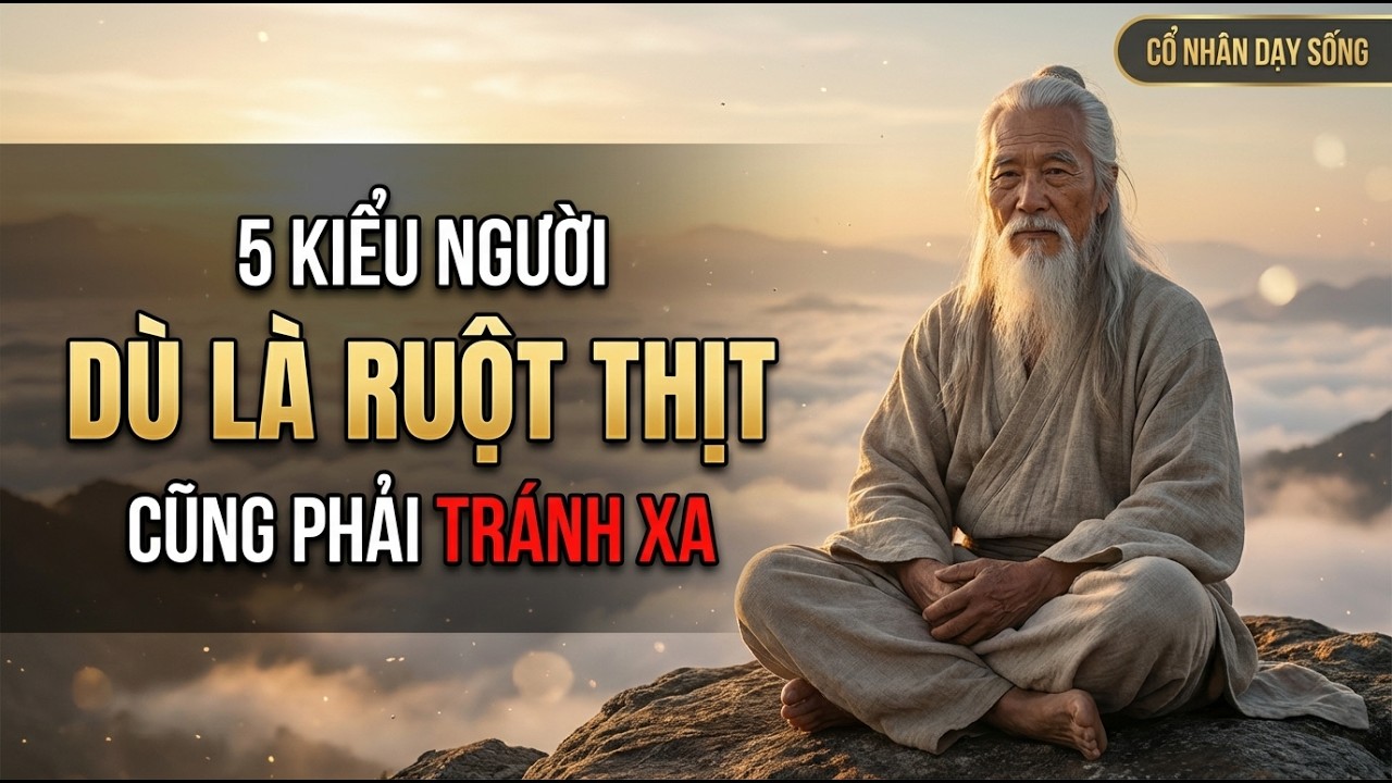 5 LOẠI NGƯỜI NÀY - DÙ LÀ ANH EM RUỘT CŨNG ĐỪNG GIAO DU