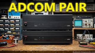 Adcom GFA-5300 and GFA-5400 Power Amplifiers For Sale!