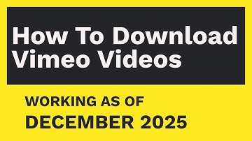 How to Download Vimeo Videos [NOV. 2025]