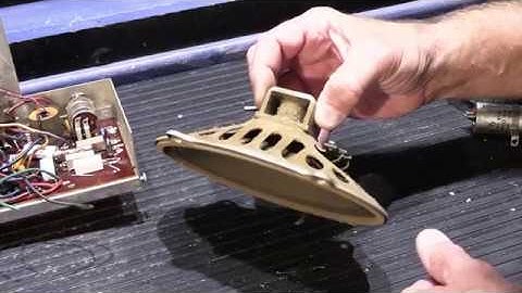 The Highlights of rebuilding a NuTone Model 2055 2056 Radio Intercom Master Station