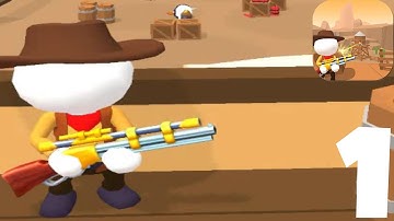 Western Sniper - Gameplay Walkthrough Levels 1-4 (Android)