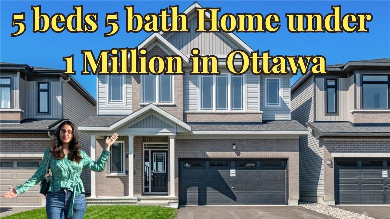 What you can get under 1 Million in Ottawa| Full House tour| Canada Vlog