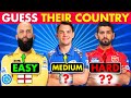 Guess the country of ipl players  easy medium hard  ipl quiz  ipl 2024