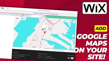 How To Add & Embed Google Maps on WIX | Add Business Location on WIX! - 2025 (Step by Step Guide)