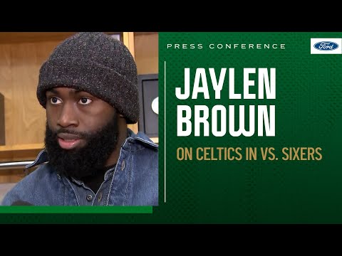 Jaylen Brown talks disrespectful comments from fans in Philadelphia, getting big in over Sixers