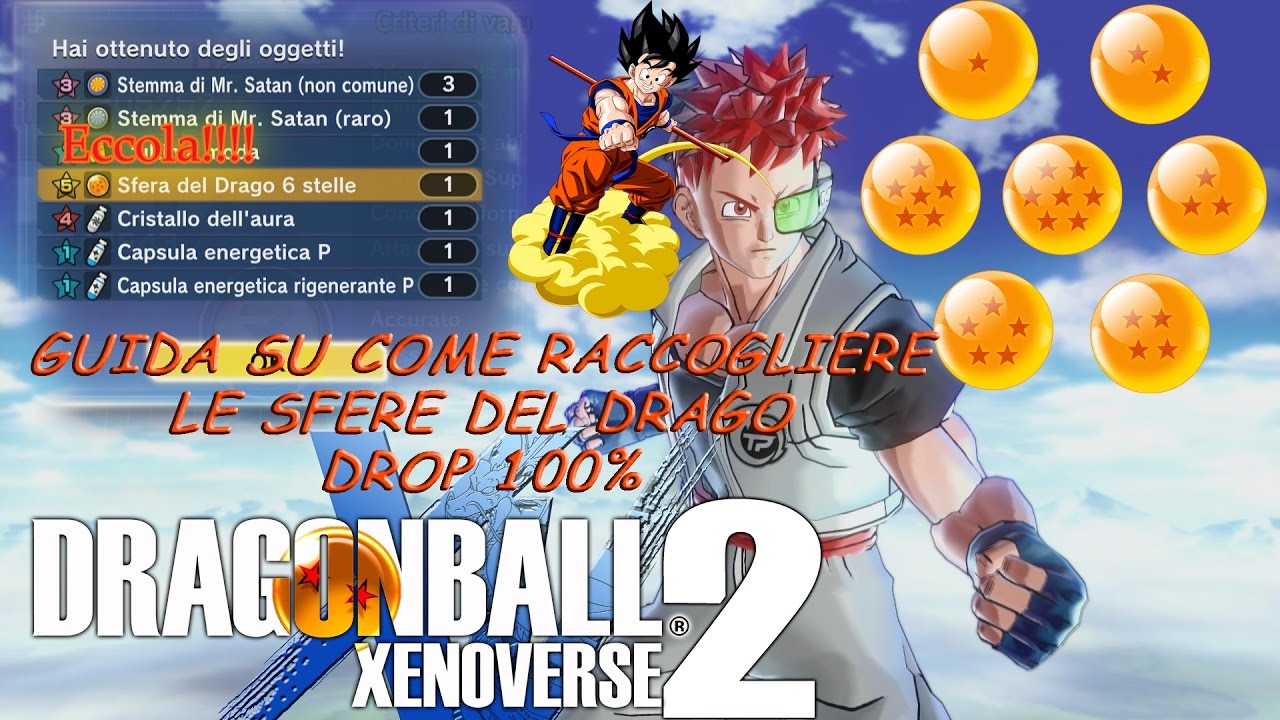 HOW TO FIND THE DRAGON BALLS detailed advice and guidance DROP 100% Dragon  Ball XenoVerse 2 