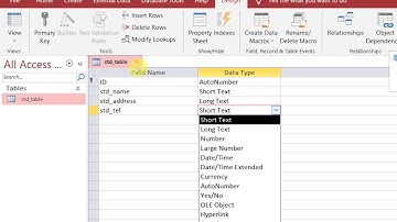 การต่อ Database Visual Studio และการเพิ่มบันทึกลงฐานข้อมูลพื้นฐาน