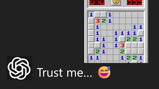 I Let ChatGPT Play Minesweeper…💀