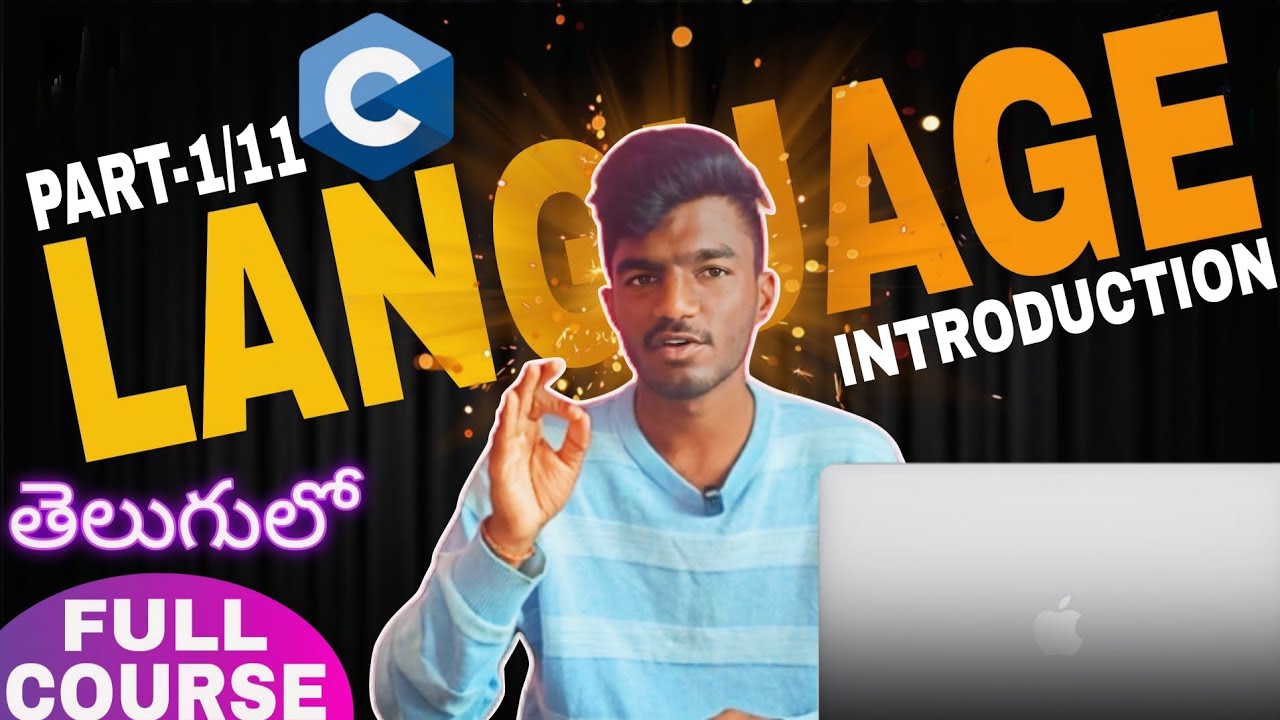 C Language Full Course in Telugu Part-1 | Introduction to Programming ...