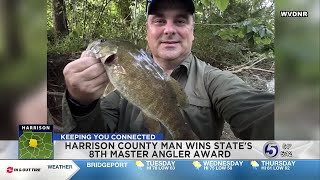 Harrison County man wins state’s 8th Master Angler Award