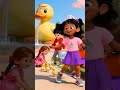 Canción del pato de juguete - The Toy Duck Song | Nursery Rhymes for Kids | Galatta Kids | shorts