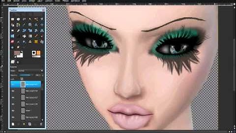 Speed Edit - IMVU Avi Pic Edit - GIMP