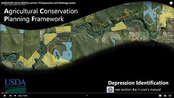 (ARCHIVED 2018 VIDEO) Lecture 15: Depression and Drainage Areas