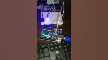 LED kaisa on off kara microsecond mai Arduino Uno project #viral #scinceproject #led