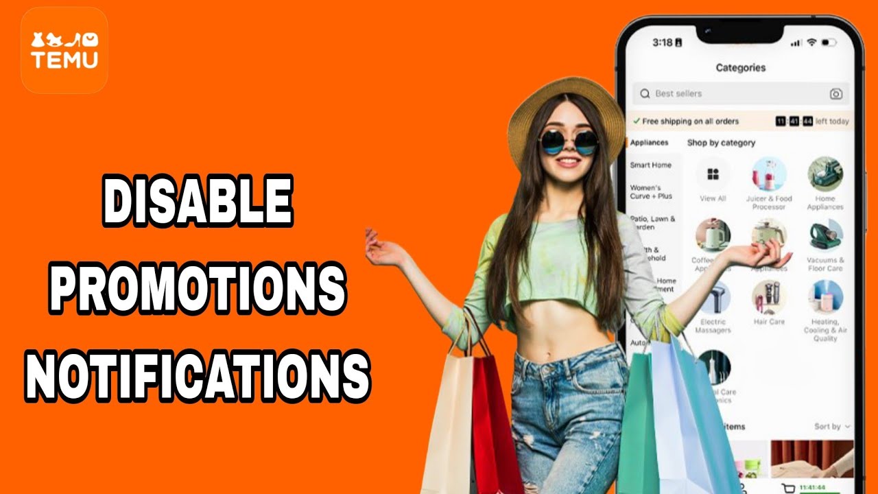 How To Disable Promotions Notifications On Temu App - YouTube