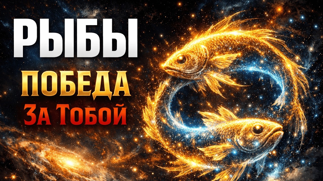 РЫБЫ: БИТВА ОКОНЧЕНА! Ты победил то, что ломало тебя годами. Гороскоп