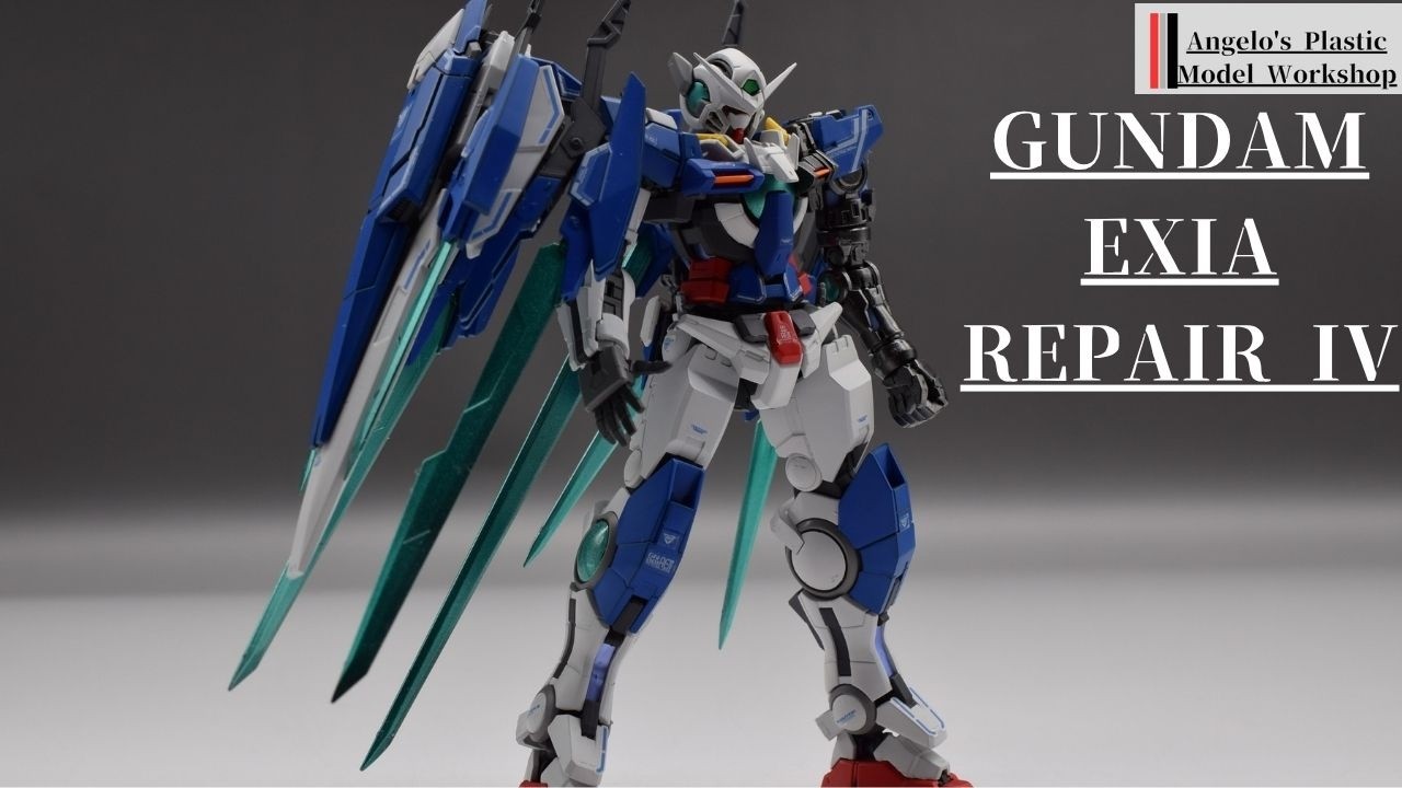 プレミアムバンダイ限定RG ガンダムエクシアリペアIV全塗装制作 - YouTube