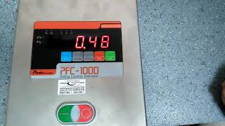 Pulselectronic Pfc1000 Tartım Indikatörü Bakım Onarımları Pulselectronic Pfc1000 Weigh Indicator Ma
