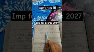 Important questions for Boards class 10th #shorts