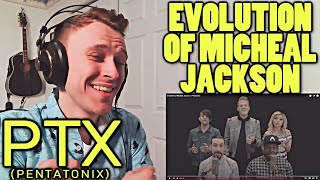 First Time Hearing Pentatonix ptx  Evolution Of Michael Jackson reaction