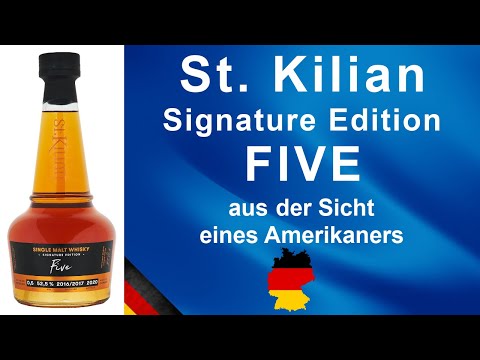 St. Kilian Signature Edition FIVE Deconstruction Single Malt Whisky Verkostung von WhiskyJason