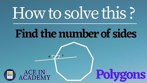 Find the number of sides of this polygon