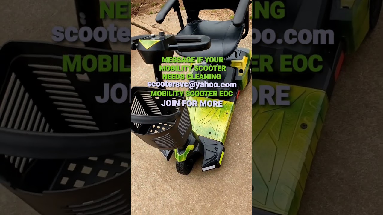 MOBILITY SCOOTER CLEANING SERVICES