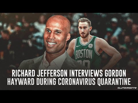 Richard Jefferson Interviews Gordon Hayward During Coronavirus Quarantine | IG Live