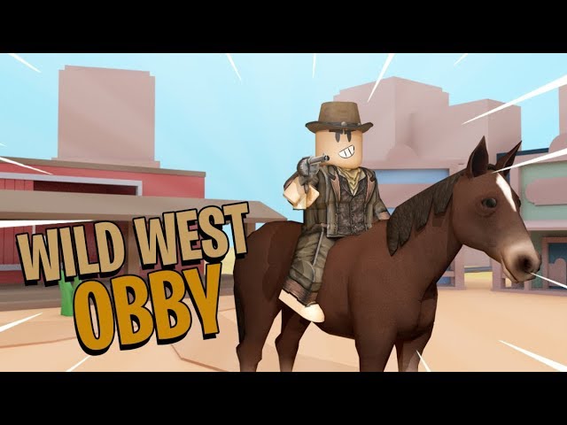 TOURO COM CHIFRES MUITO FORTES  Roblox - Escape Wild West Obby