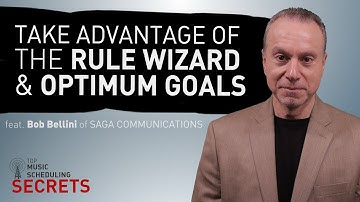 MusicMaster Scheduling Secrets #2 - Rule Wizard & Optimum Goals