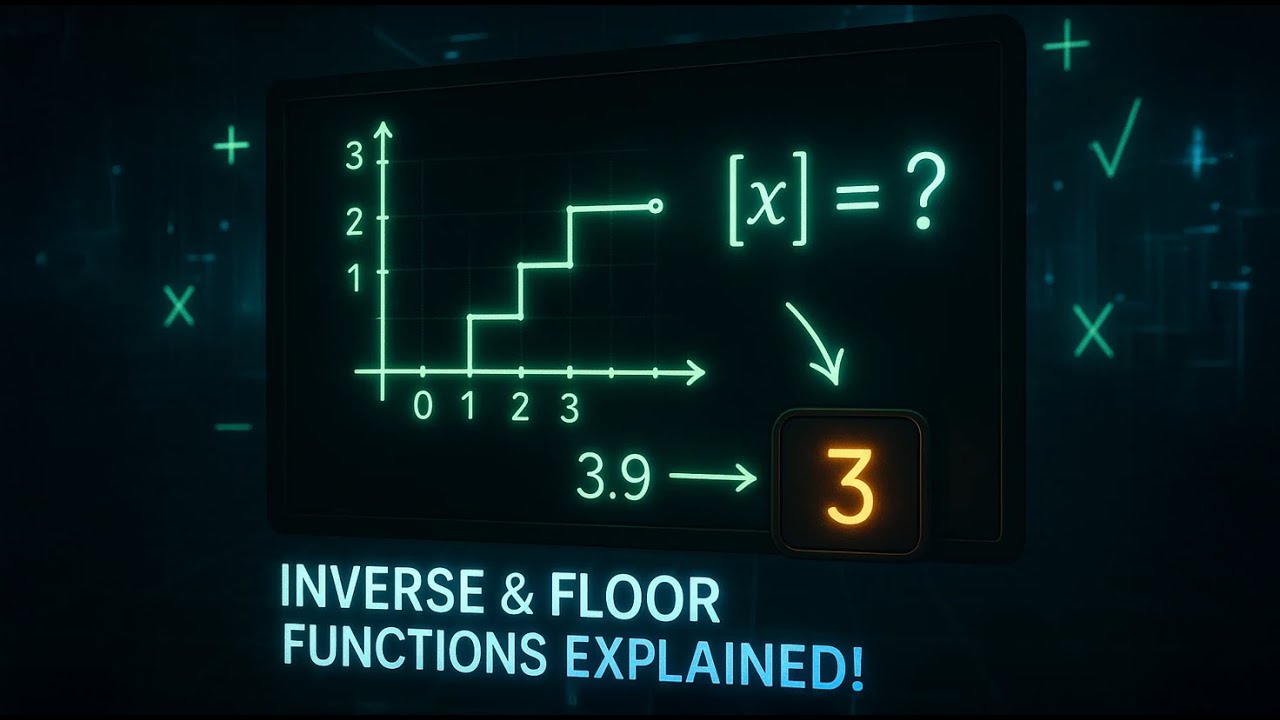 Inverse Functions Explained with Real-Life Examples | Greatest Integer ...