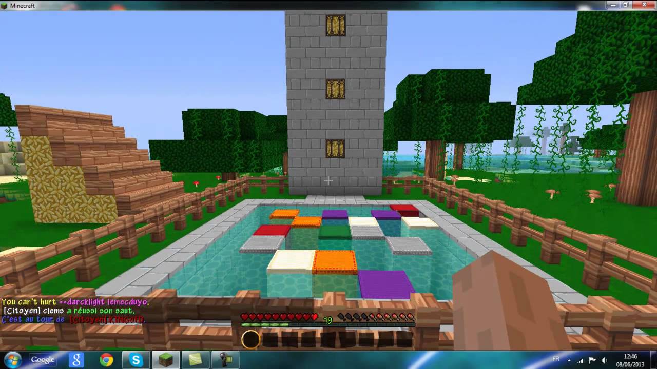 [minecraft] [dé a coudre] - YouTube
