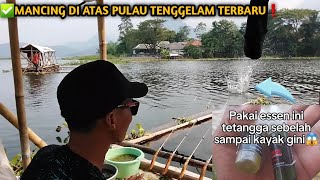 ✅Mancing Diatas Pulau Yang Tenggelam Ternyata Ikanya Banyak❗Mancing Terbaru Waduk Jatiluhur