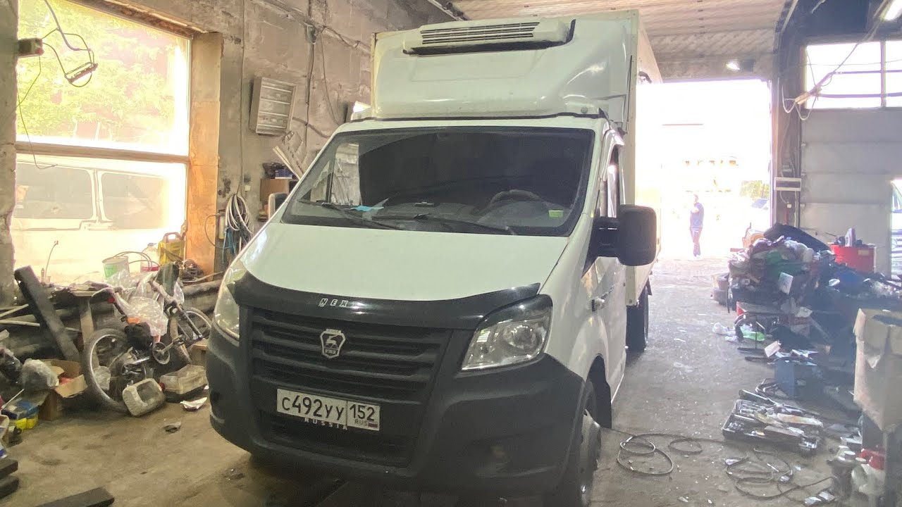 Установили очередную МКПП 6-ст Мерседес Спринтер на Газель Некст с ...