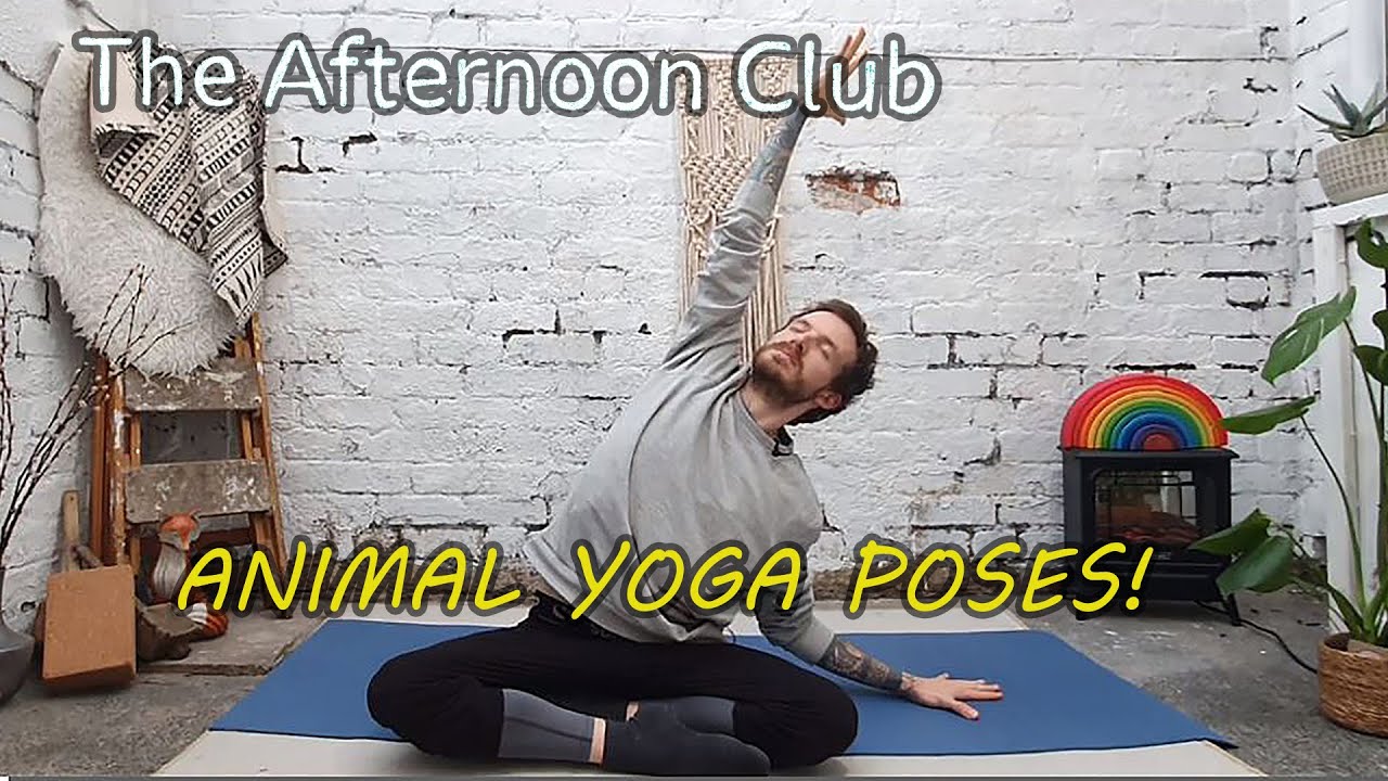 Yoga for kids with animals - Smile and Learn - YouTube