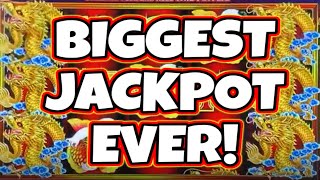 THE BIGGEST JACKPOT OF MY LIFE ON GRAND DRAGON!