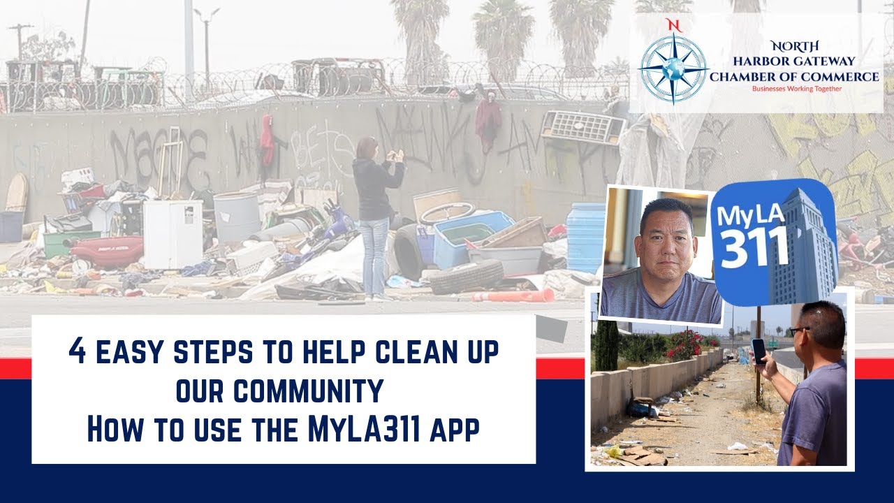 4 Easy Steps To Help Clean Up Our Community | How To Use The Myla311 App