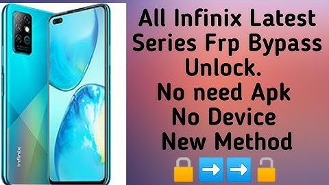 All Infinix Latest Series Frp Bypass Unlock. New Trick || No apk No Device. Note 8 (X692) Frp Bypass