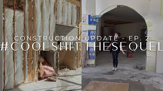 Behind the Scenes of a Renovation: Construction Update | THELIFESTYLEDCO #CoolShitTheSequel Ep. 2