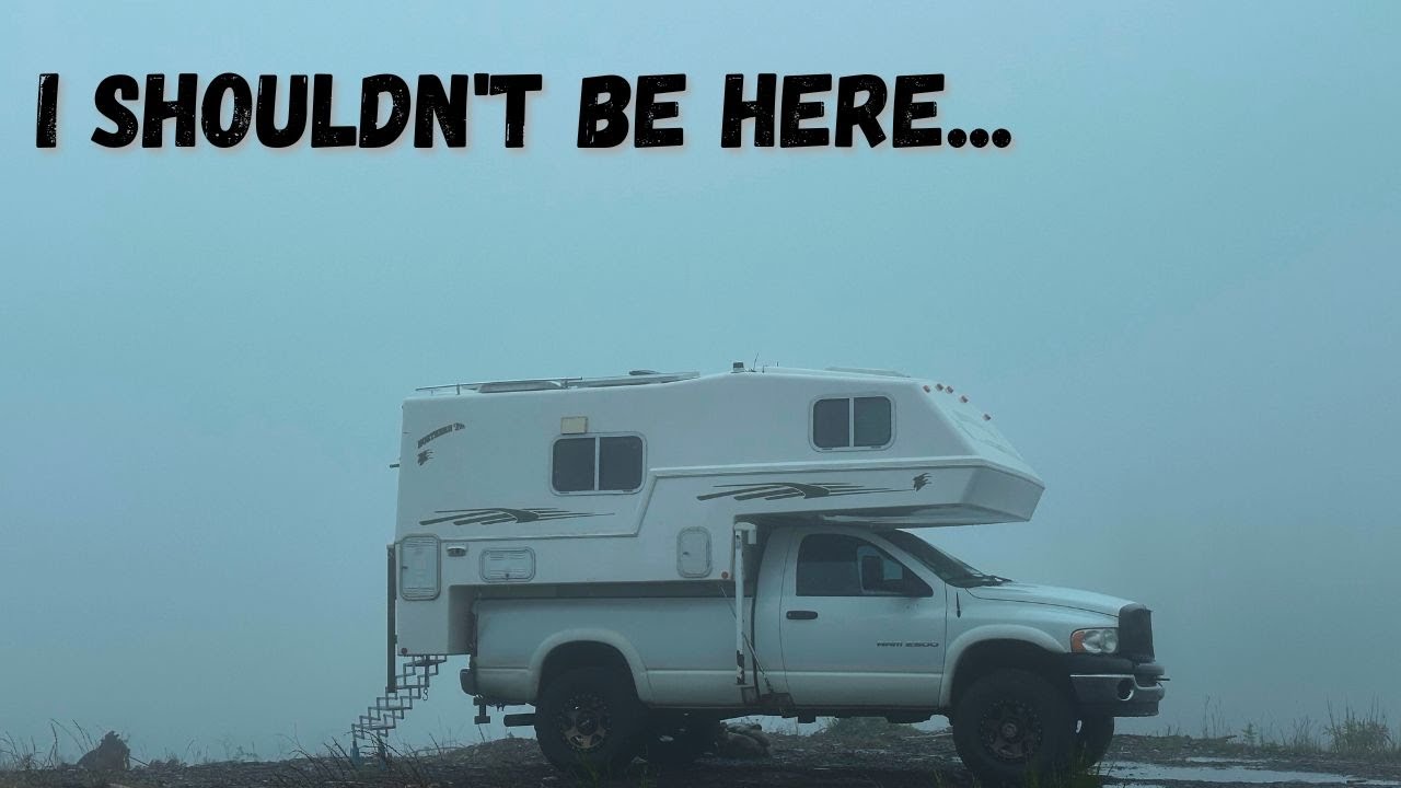 Day In The Life - Stealth Camping In My Truck Camper!