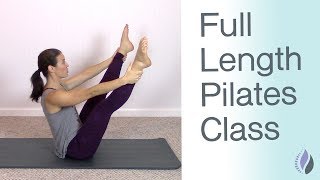 Full Length Pilates Mat Class | Pilates Workout at Home with NO equipment | 1 Hour Pilates Class screenshot 2