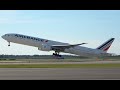 Air france boeing 777300 take off dtw