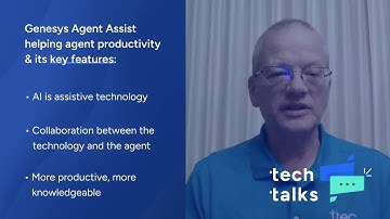 Guide to Genesys Agent Assist | Tech Talks - Promo Video