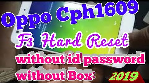 Oppo F3 CPH1609 Pattern unlock 100% 100% gurentee