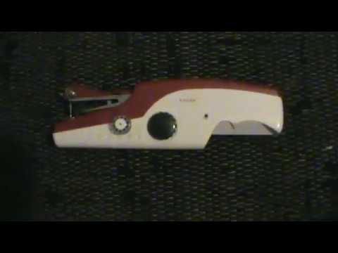Singer Handheld Sewing Machine - YouTube